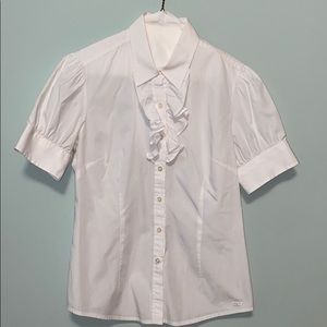 Women’s Vineyard Vines Ruffled Oxford Shirt